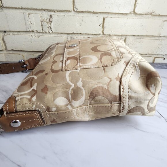 Euc Rare Coach Chelsea Optic Handbag Satchel Purse - Picture 8 of 14